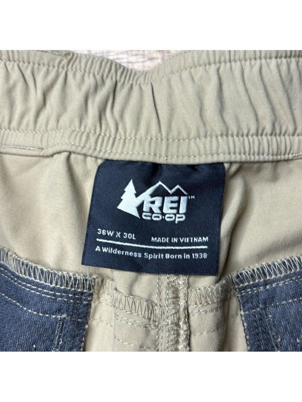 Men’s REI Asphalt Zipper Ankle Convertible Cargo Hiking Pants Size 36x29 - Picture 2 of 10